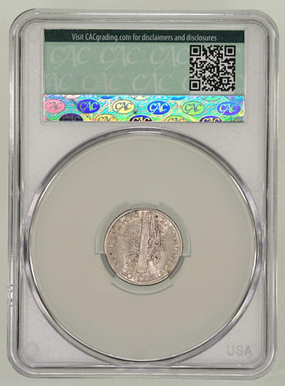 CAC Grading Coin Reverse