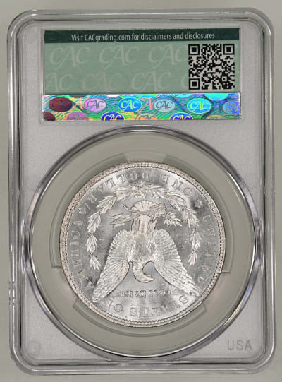 CAC Grading Coin Reverse