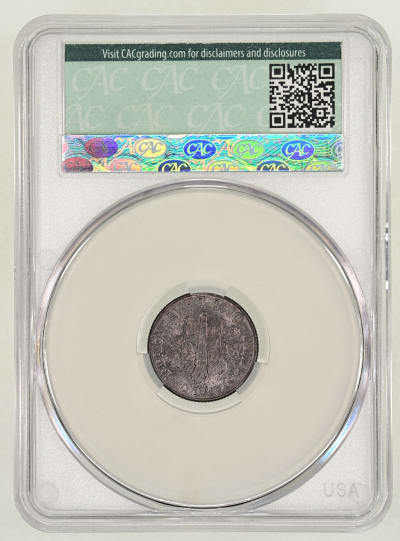 CAC Grading Coin Reverse