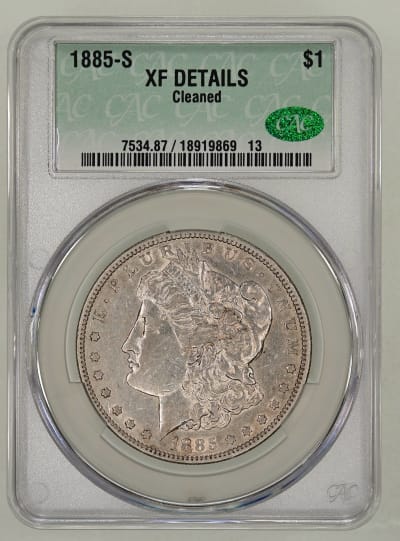 CAC Grading Coin Obverse