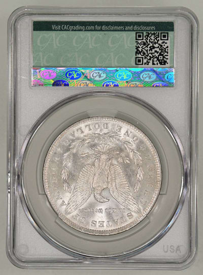 CAC Grading Coin Reverse