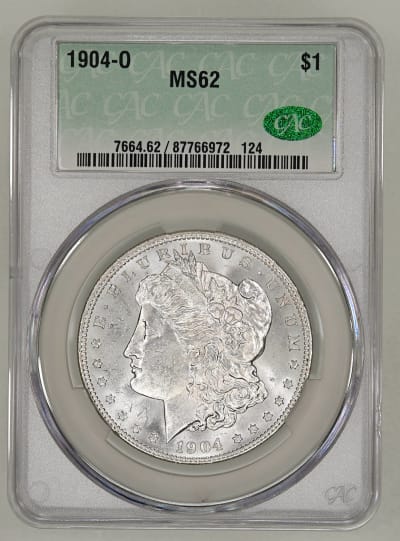 CAC Grading Coin Obverse