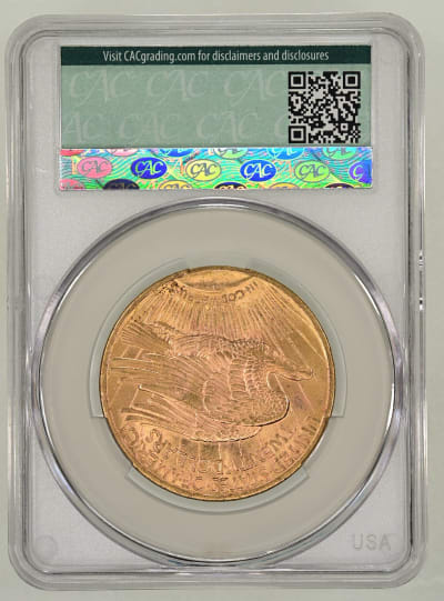 CAC Grading Coin Reverse