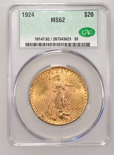 CAC Grading Coin Obverse