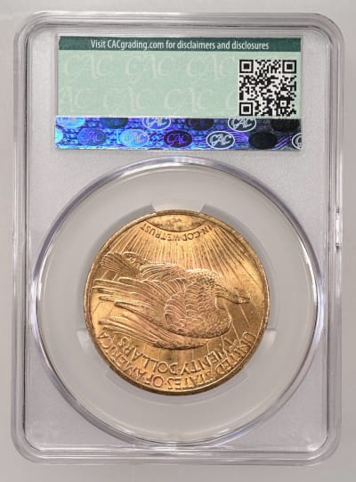 CAC Grading Coin Reverse