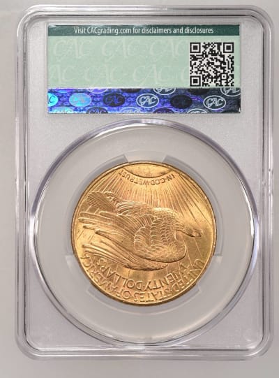 CAC Grading Coin Reverse