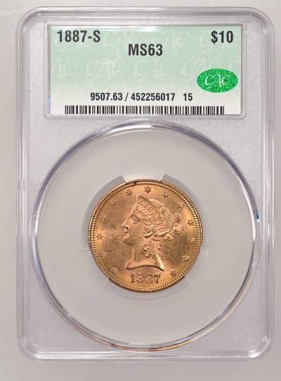 CAC Grading Coin Obverse