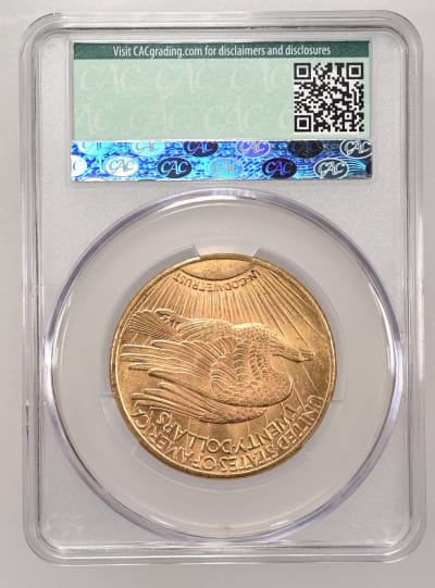 CAC Grading Coin Reverse