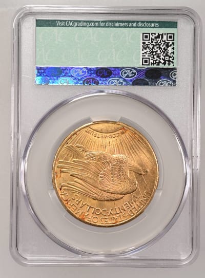 CAC Grading Coin Reverse