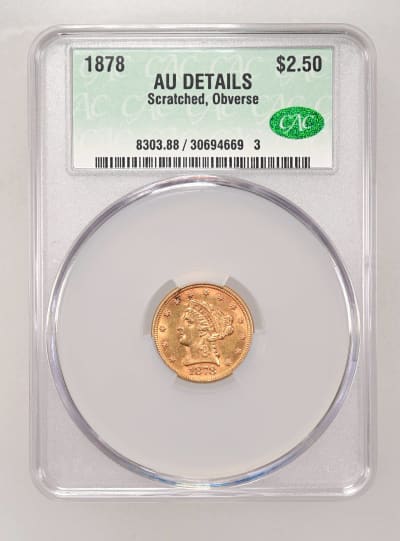 CAC Grading Coin Obverse