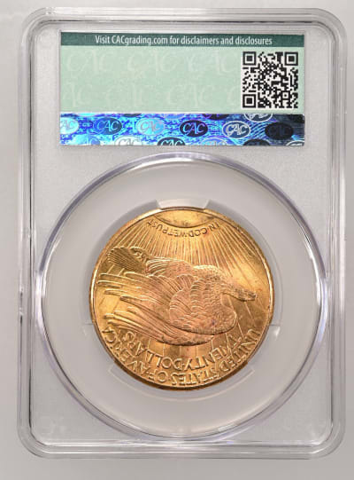 CAC Grading Coin Reverse