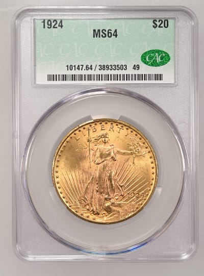 CAC Grading Coin Obverse