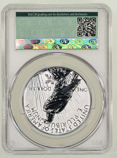 CAC Grading Coin Reverse