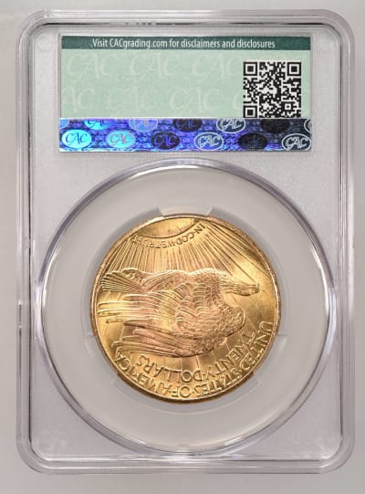 CAC Grading Coin Reverse