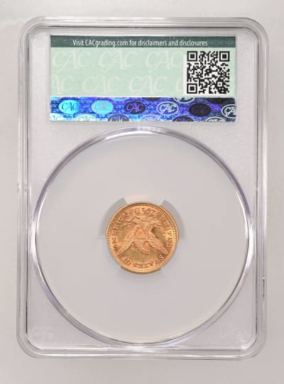 CAC Grading Coin Reverse