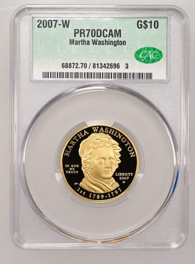 CAC Grading Coin Obverse