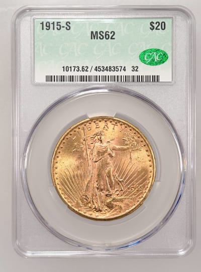 CAC Grading Coin Obverse