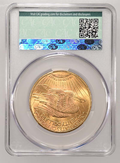 CAC Grading Coin Reverse