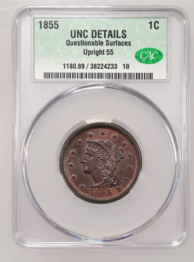 CAC Grading Coin Obverse