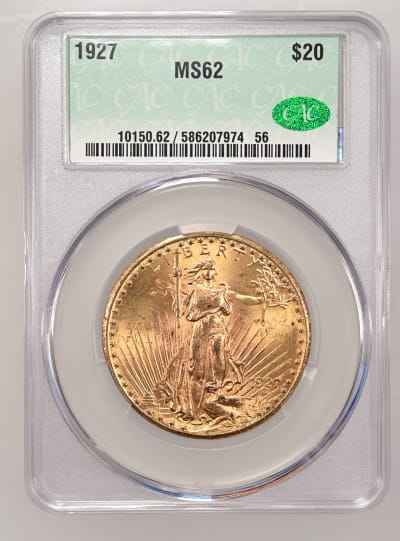 CAC Grading Coin Obverse