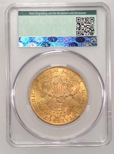 CAC Grading Coin Reverse