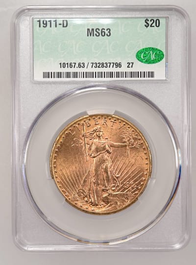 CAC Grading Coin Obverse