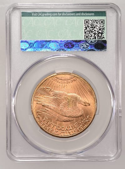 CAC Grading Coin Reverse