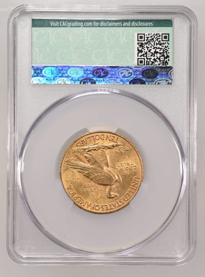 CAC Grading Coin Reverse
