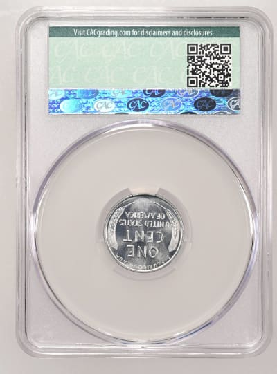 CAC Grading Coin Reverse
