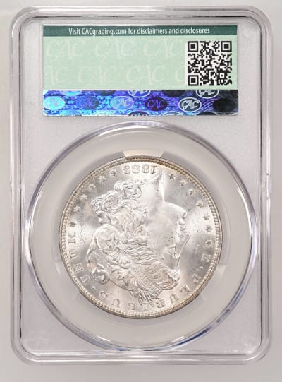 CAC Grading Coin Reverse