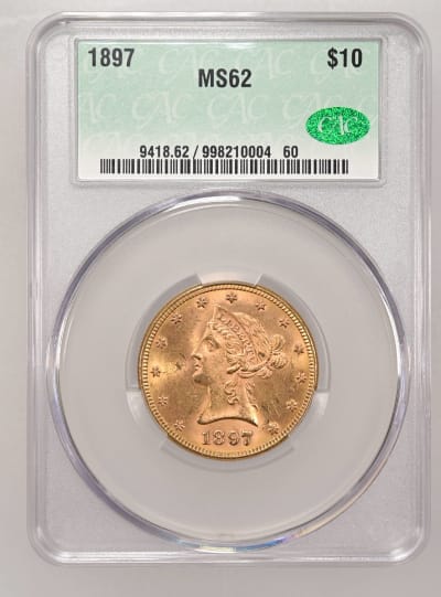 CAC Grading Coin Obverse
