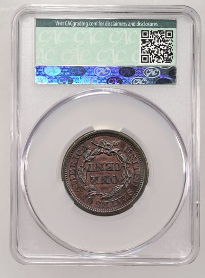 CAC Grading Coin Reverse