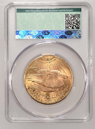 CAC Grading Coin Reverse