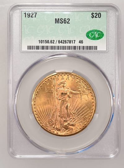 CAC Grading Coin Obverse