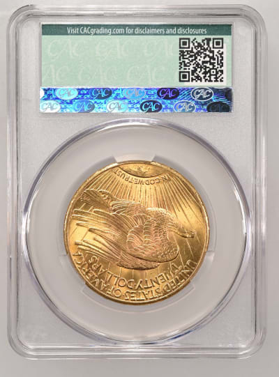 CAC Grading Coin Reverse