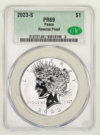 CAC Grading Coin Obverse