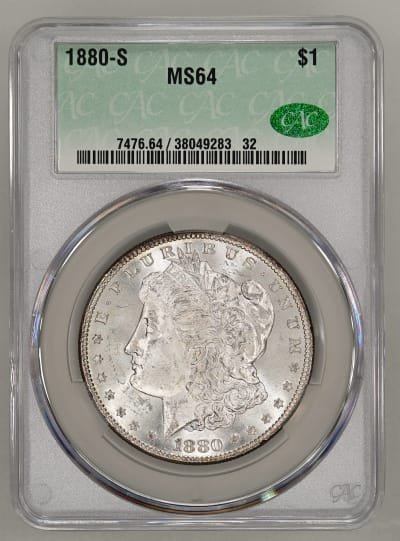 CAC Grading Coin Obverse