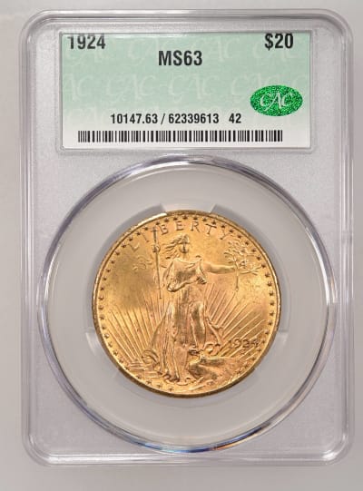 CAC Grading Coin Obverse