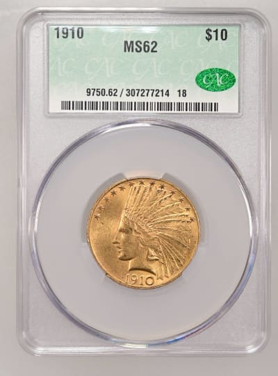 CAC Grading Coin Obverse