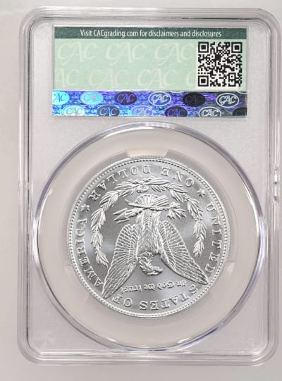 CAC Grading Coin Reverse