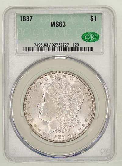 CAC Grading Coin Obverse