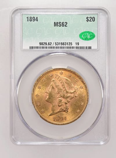 CAC Grading Coin Obverse