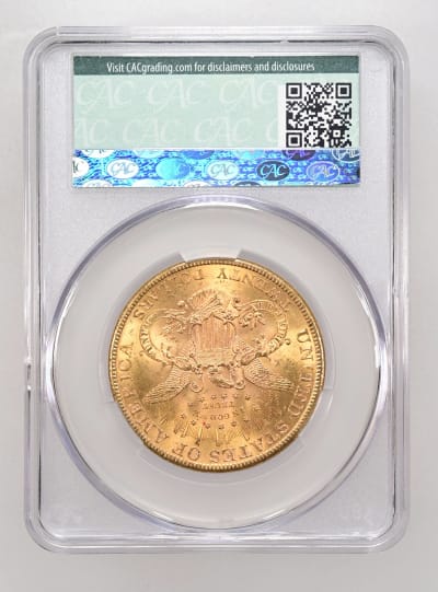 CAC Grading Coin Reverse