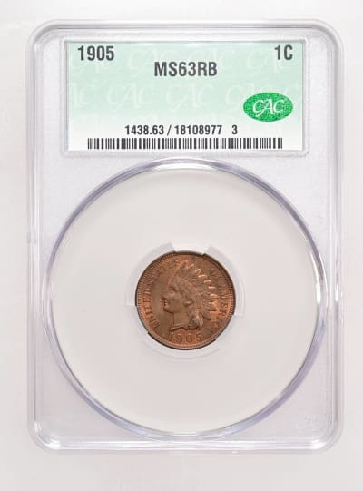 CAC Grading Coin Obverse