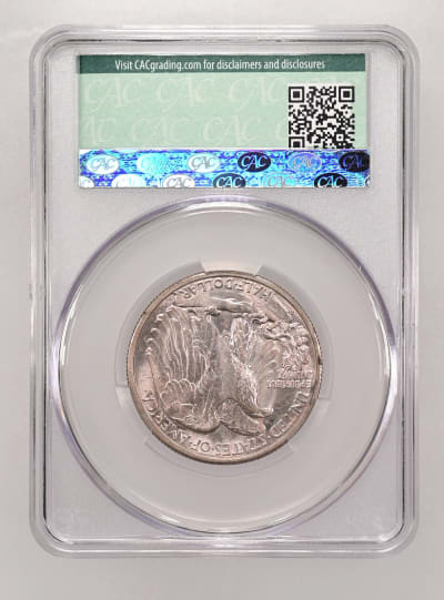 CAC Grading Coin Reverse