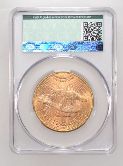CAC Grading Coin Reverse