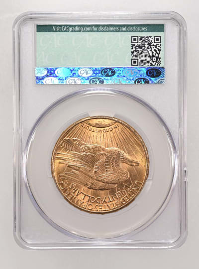 CAC Grading Coin Reverse