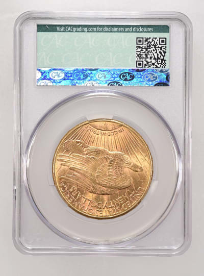CAC Grading Coin Reverse