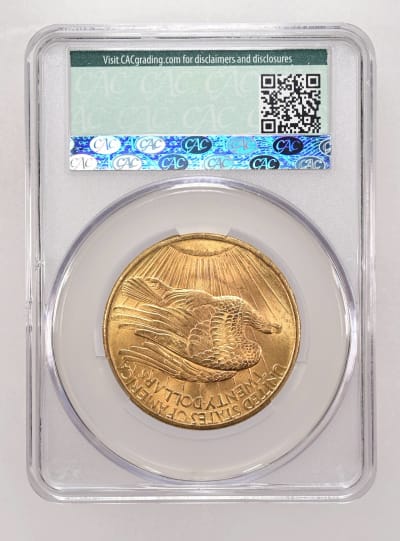 CAC Grading Coin Reverse