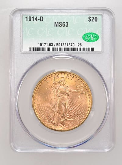 CAC Grading Coin Obverse